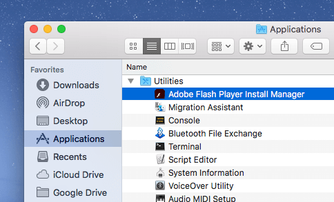 Manual install adobe update mac free
